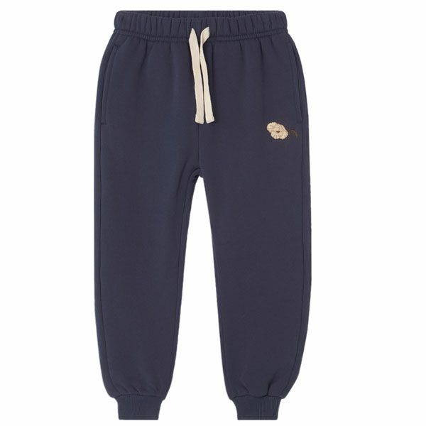 オーガニックコットン ベビー 裏起毛 スウェットパンツ Embroidery