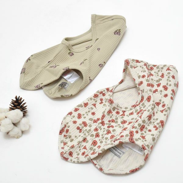 オーガニックコットン キッズ リブバラクラバ