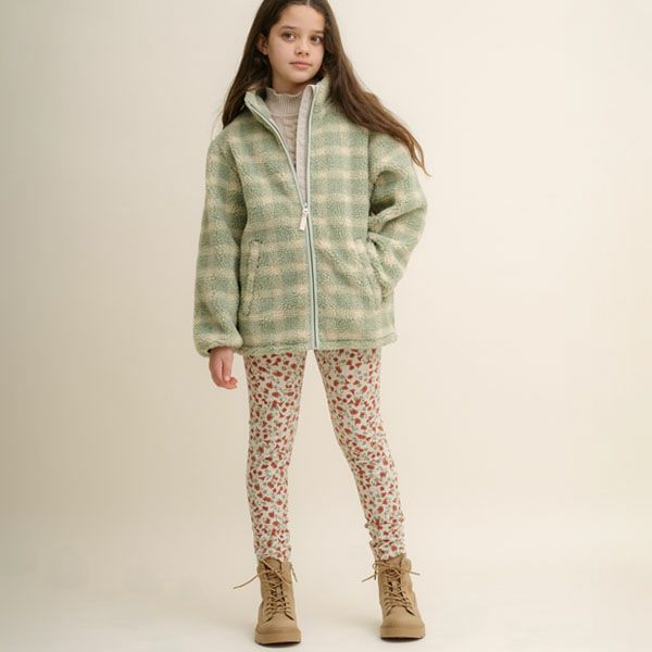 オーガニックコットン キッズ リブレギンス