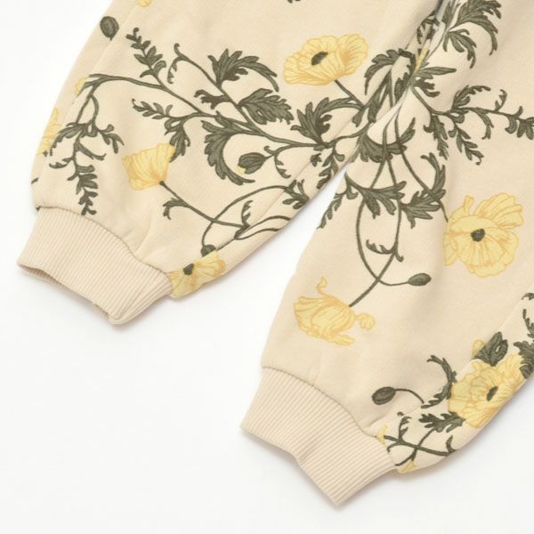 オーガニックコットン キッズ 裏起毛 スウェットパンツ Print