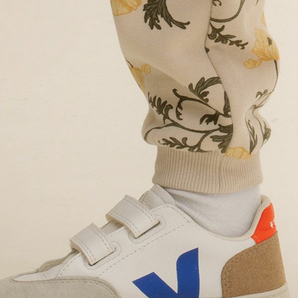 オーガニックコットン キッズ 裏起毛 スウェットパンツ Print