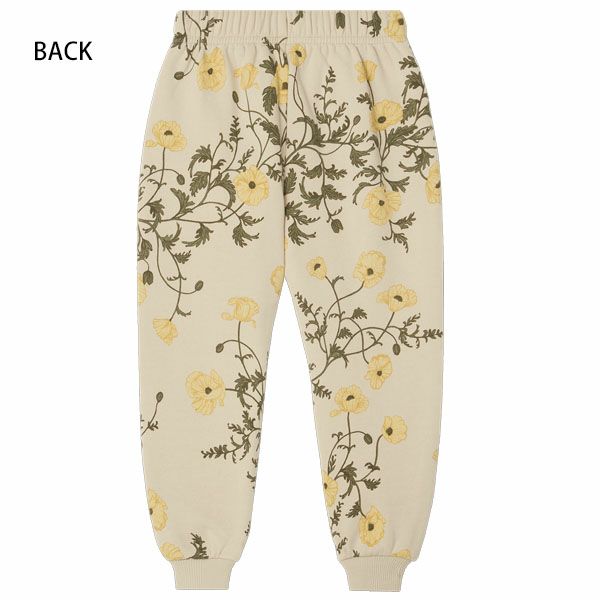 オーガニックコットン キッズ 裏起毛 スウェットパンツ Print