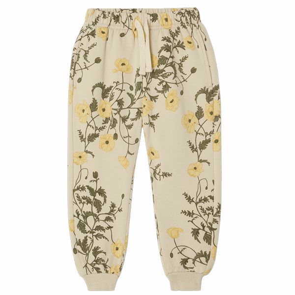 オーガニックコットン キッズ 裏起毛 スウェットパンツ Print