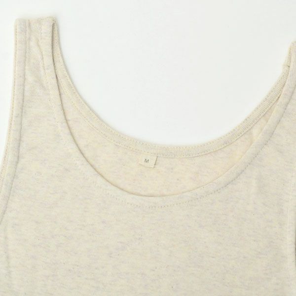 オーガニックコットン インナー タンクトップ