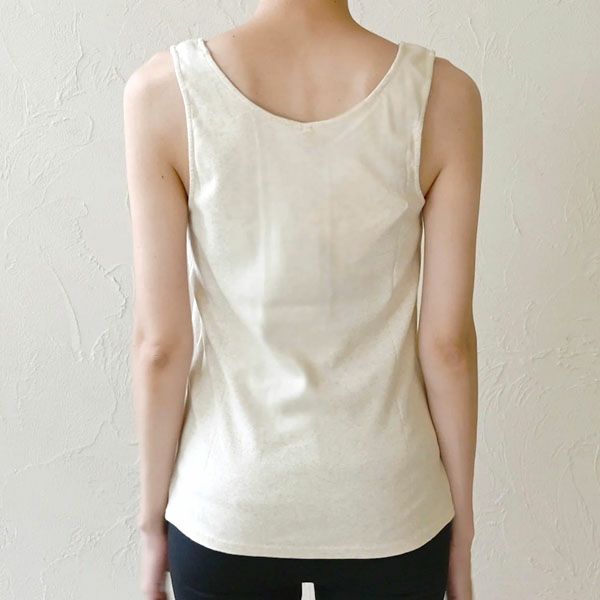 オーガニックコットン インナー タンクトップ