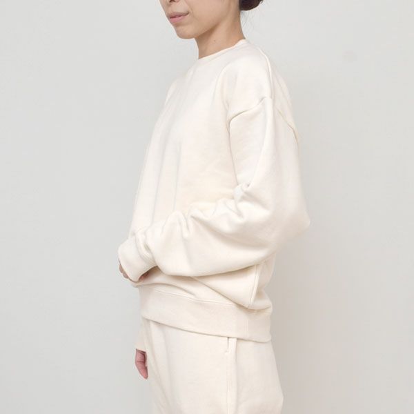 オーガニックコットン 裏毛プルオーバー