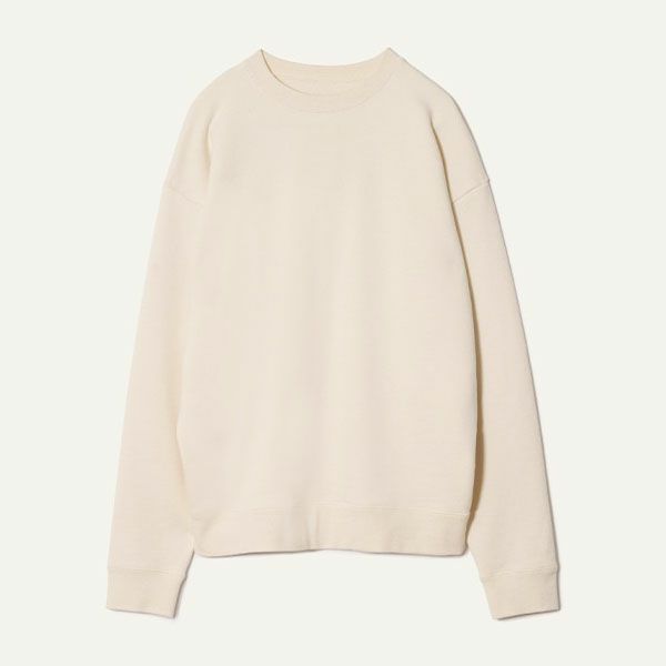 オーガニックコットン 裏毛プルオーバー