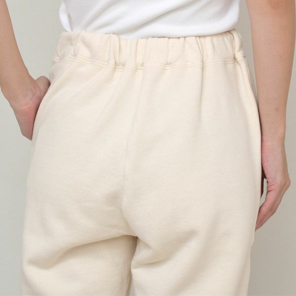 オーガニックコットン 裏毛パンツ