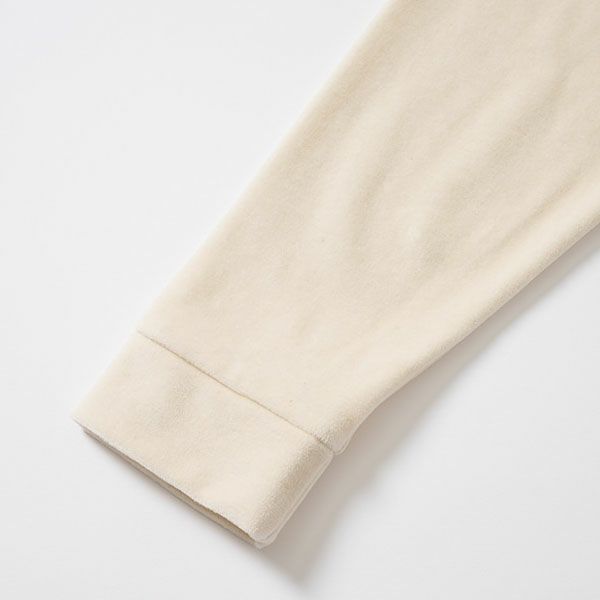 オーガニックコットン ベロアリラクシングワンピース