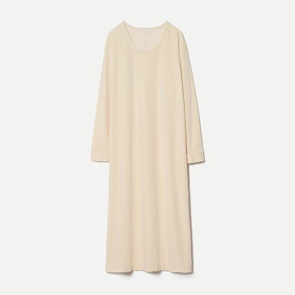 オーガニックコットン ベロアリラクシングワンピース