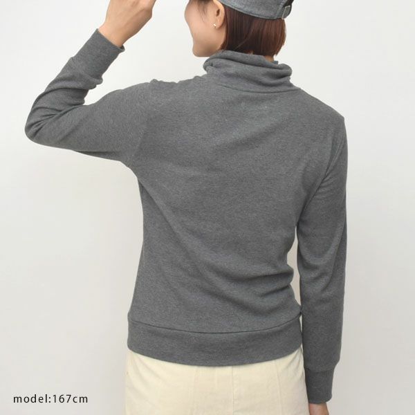 オーガニックコットン タートルネック スムースT(長袖)