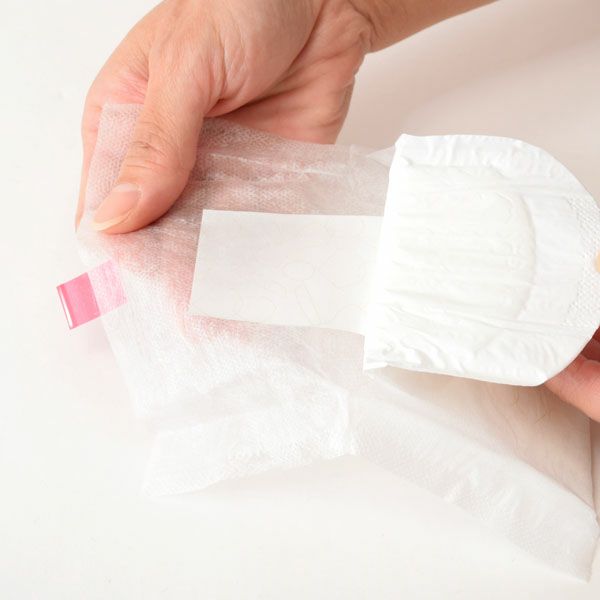 オーガニックコットン ピリオドパッド ロング29cm 羽つき