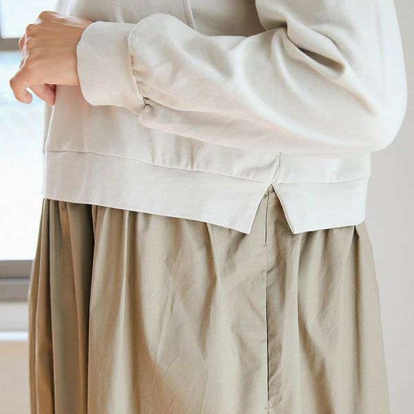 オーガニックコットン ドッキングワンピース