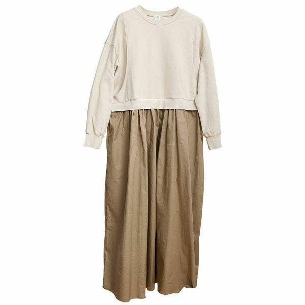 オーガニックコットン ドッキングワンピース