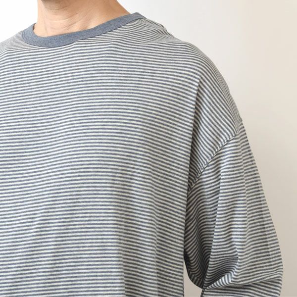 オーガニックコットン VERY SOFT BORDER LONG TEE