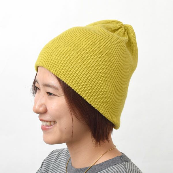 オーガニックコットン VERY SOFT ROLL BEANIE