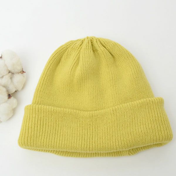 オーガニックコットン VERY SOFT ROLL BEANIE