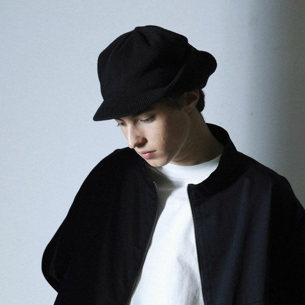 オーガニックコットン EARFLAP KNIT CAP