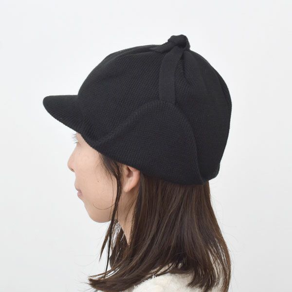 オーガニックコットン EARFLAP KNIT CAP