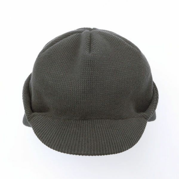 オーガニックコットン EARFLAP KNIT CAP