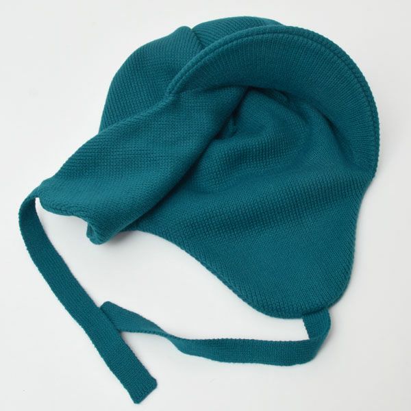 オーガニックコットン EARFLAP KNIT CAP