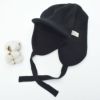 オーガニックコットン EARFLAP KNIT CAP