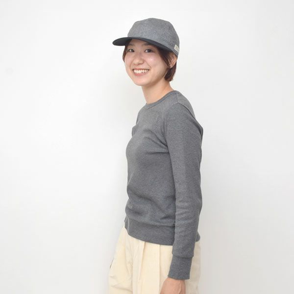 オーガニックコットン FLANNEL 5-PANEL CAP