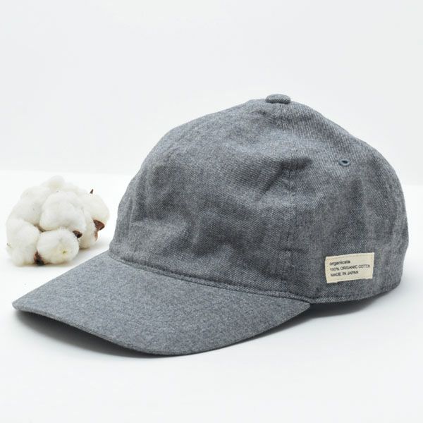 オーガニックコットン FLANNEL 5-PANEL CAP