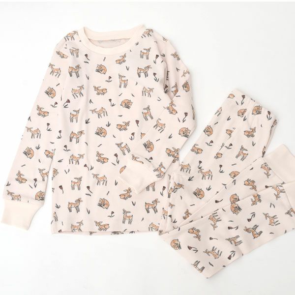 オーガニックコットン キッズパジャマ（長袖）