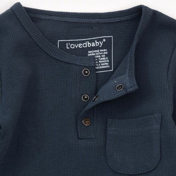 オーガニックコットン キッズ ヘンリー＆ジョガーセット