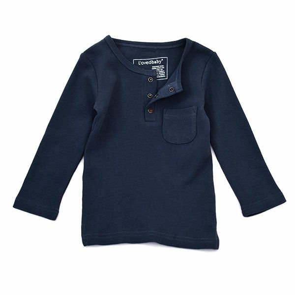 オーガニックコットン キッズ ヘンリー＆ジョガーセット