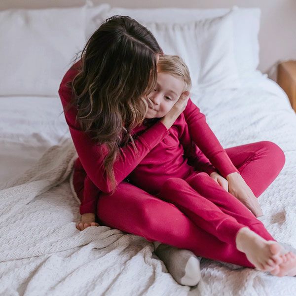 オーガニックコットン キッズ ヘンリー＆ジョガーセット