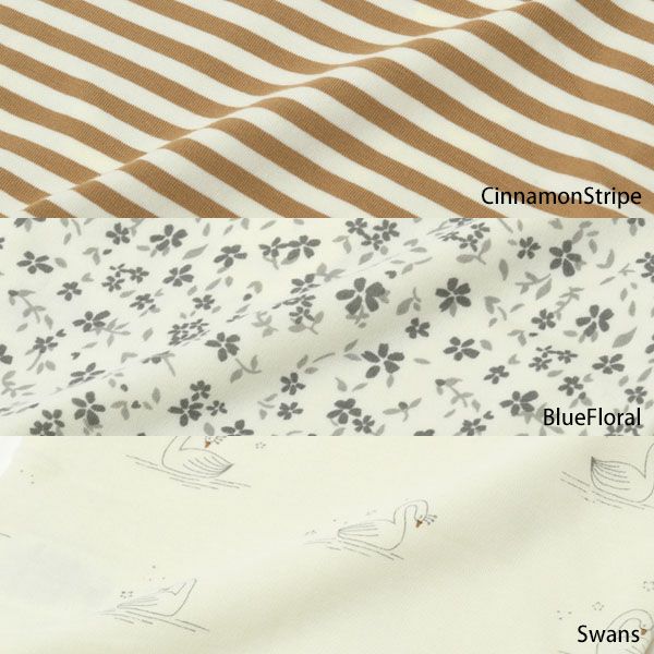 オーガニックコットン ベビー サイドスナップ ボディ（長袖）