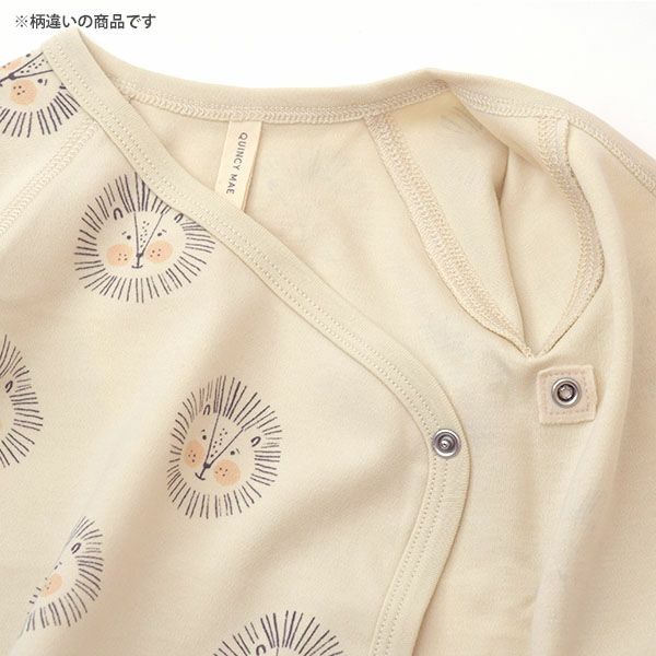 オーガニックコットン ベビー サイドスナップ ボディ（長袖）