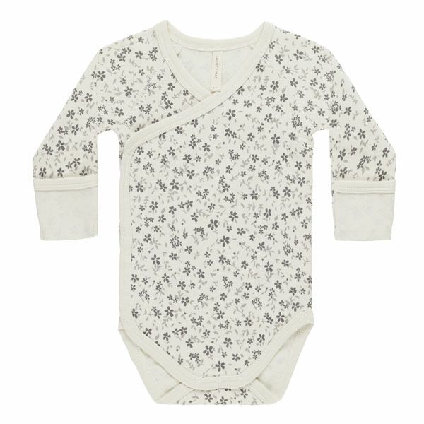オーガニックコットン ベビー サイドスナップ ボディ（長袖）