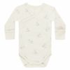 オーガニックコットン ベビー サイドスナップ ボディ（長袖）