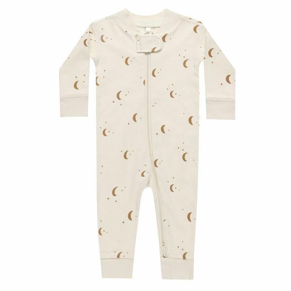 オーガニックコットン ベビー ジッパーカバーオール(長袖)