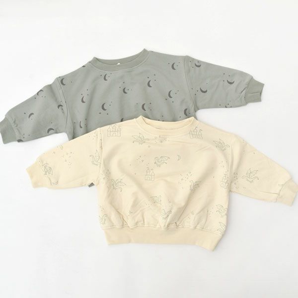 オーガニックコットン ベビー リラックス スウェットシャツ