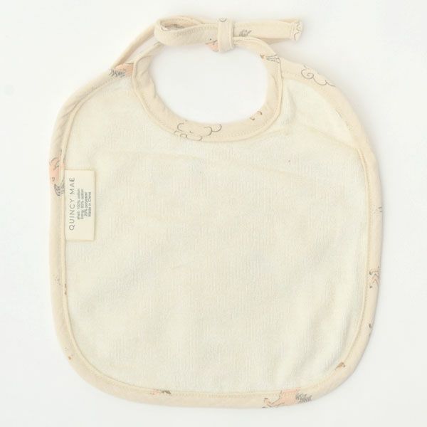 オーガニックコットン ベビー カーゼ＆パイルビブ 2枚セット