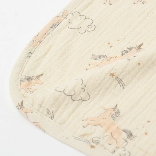 オーガニックコットン ベビー カーゼ＆パイルビブ 2枚セット