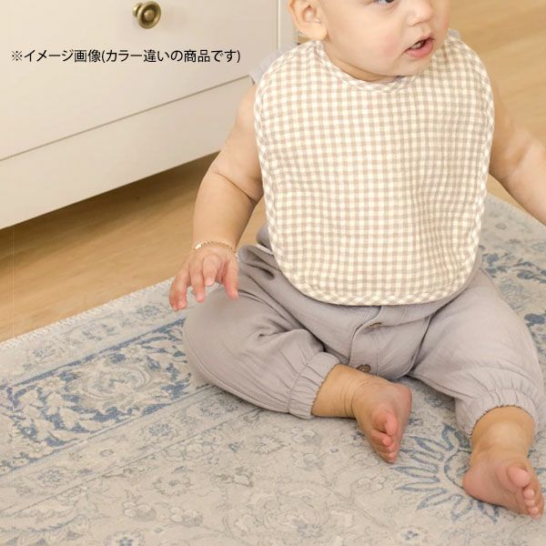 オーガニックコットン ベビー カーゼ＆パイルビブ 2枚セット