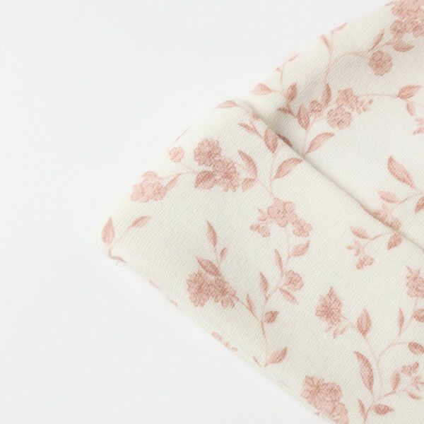 オーガニックコットン ベビー 結び帽