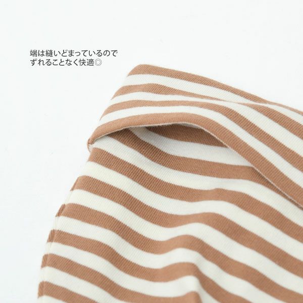 オーガニックコットン ベビー 結び帽