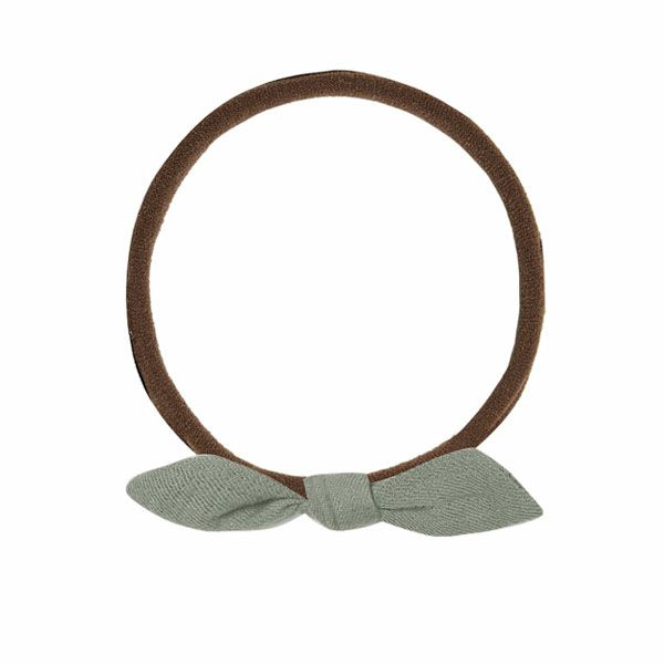 オーガニックコットン ベビー ガーゼ結び ヘアバンド