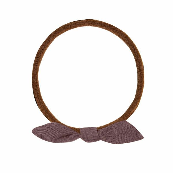 オーガニックコットン ベビー ガーゼ結び ヘアバンド