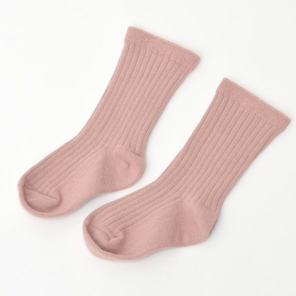 オーガニックコットン ベビー ソックス 2色組