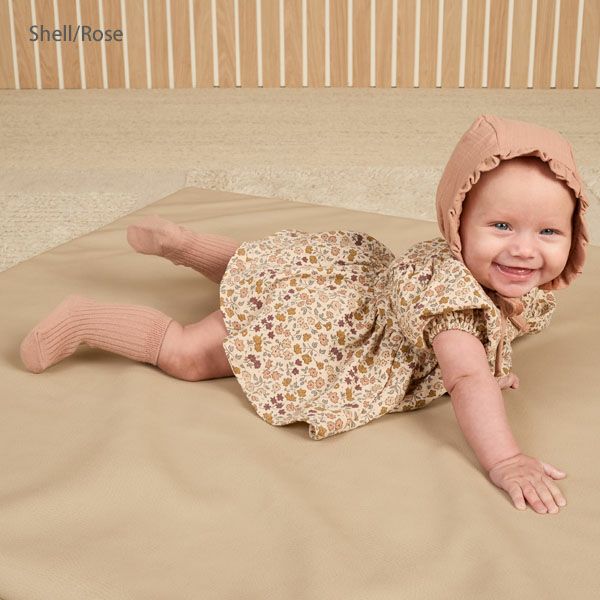 オーガニックコットン ベビー ソックス 2色組