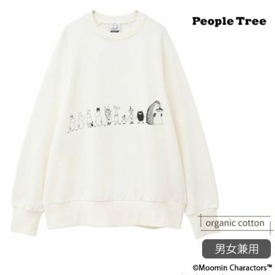 オーガニックコットン ムーミン ユニセックス ミニ裏毛スウェット