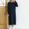 オーガニックコットン ニットシンプルワンピース