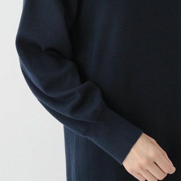 オーガニックコットン ニットシンプルワンピース